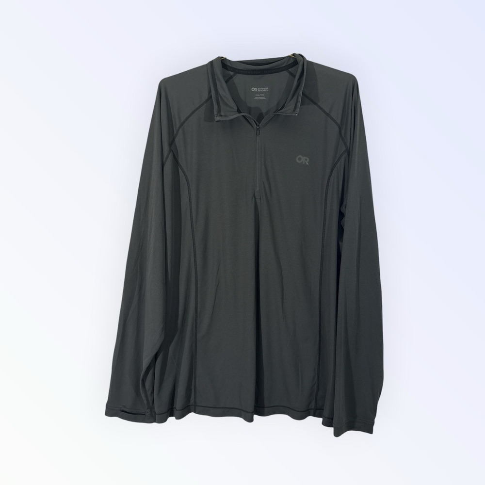 OUTDOOR RESEARCH 1/4 Zip Sweater Men's 3X Lightweight Breathable